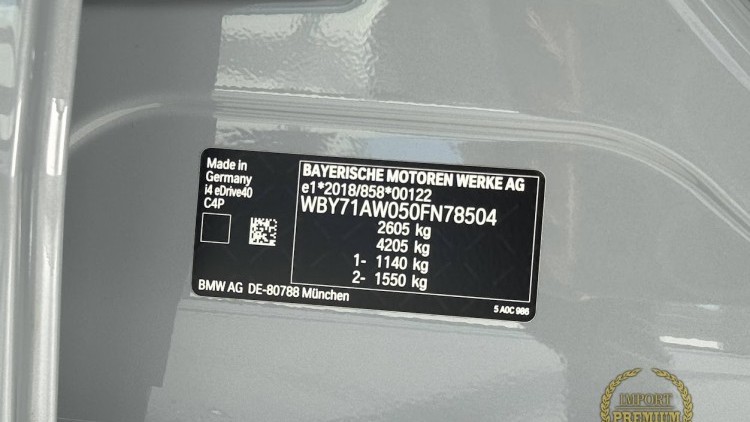 BMW S&eacute;rie i - i4 eDrive40 Pack Desportivo M