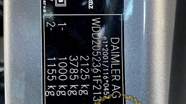 Mercedes-Benz Classe C 180 d SW JLL 18" AMG