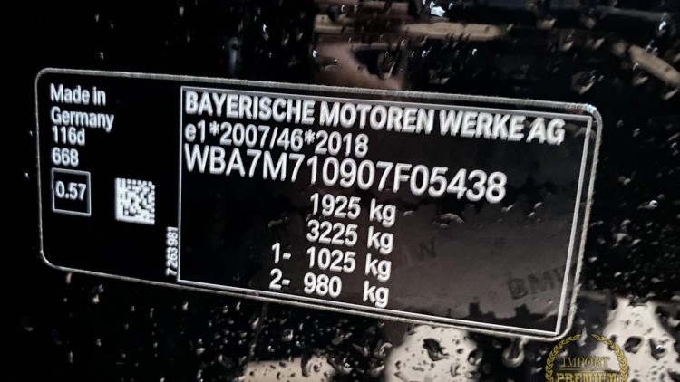 BMW S&eacute;rie 1 - 116 d Sport